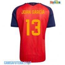 Camisa de time de futebol Espanha Joan Garcia #13 Replicas 1º Equipamento Mundo 2026 Manga Curta